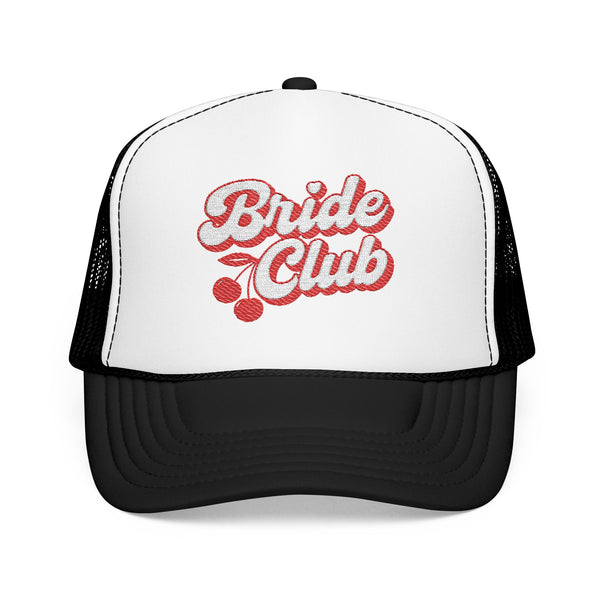 Bride Club Embroidered Trucker Hat