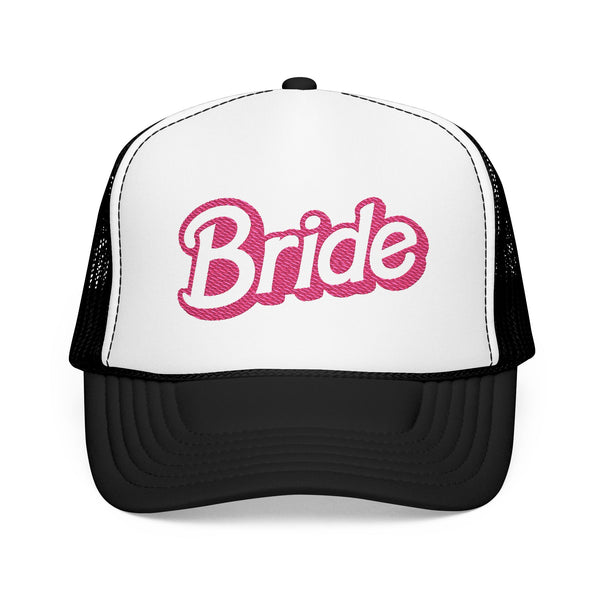 Pink Bride Embroidered Trucker Hat