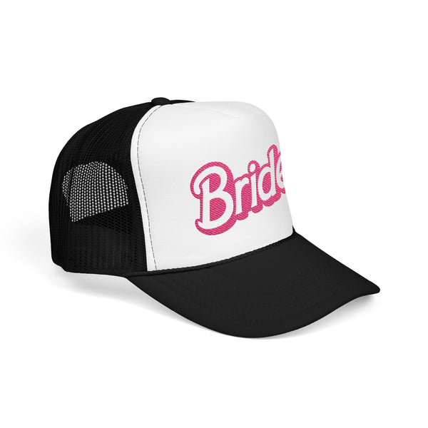 Pink Bride Embroidered Trucker Hat