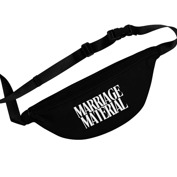 Marriage Material Fanny Pack – Black