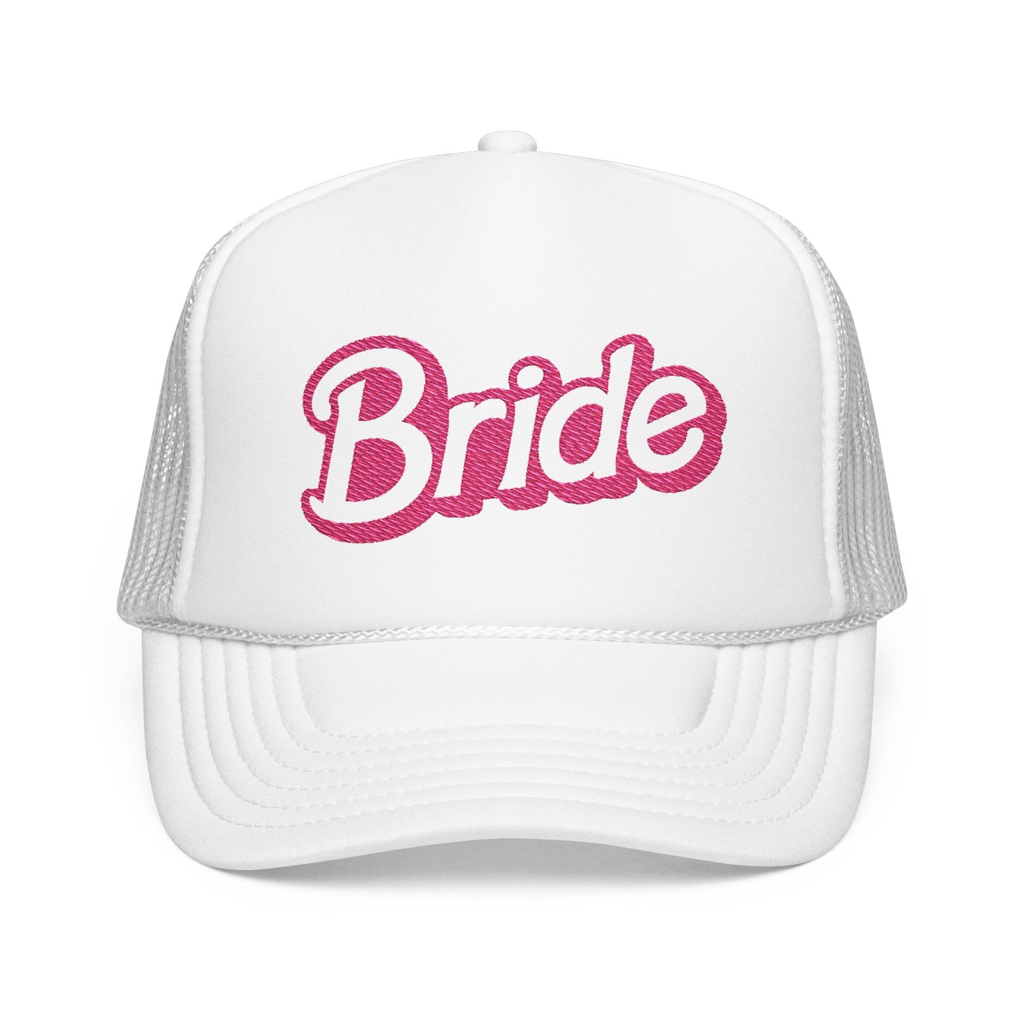 Pink Bride Embroidered Trucker Hat
