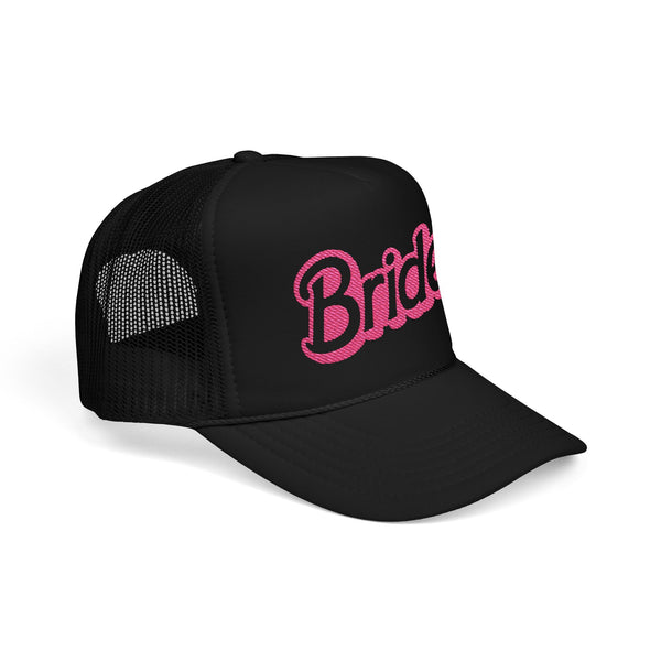 Pink Bride Embroidered Trucker Hat