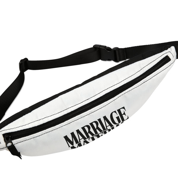 Marriage Material Fanny Pack – White