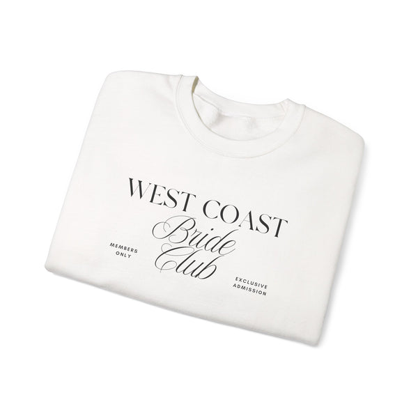 West Coast Bride Club Crewneck