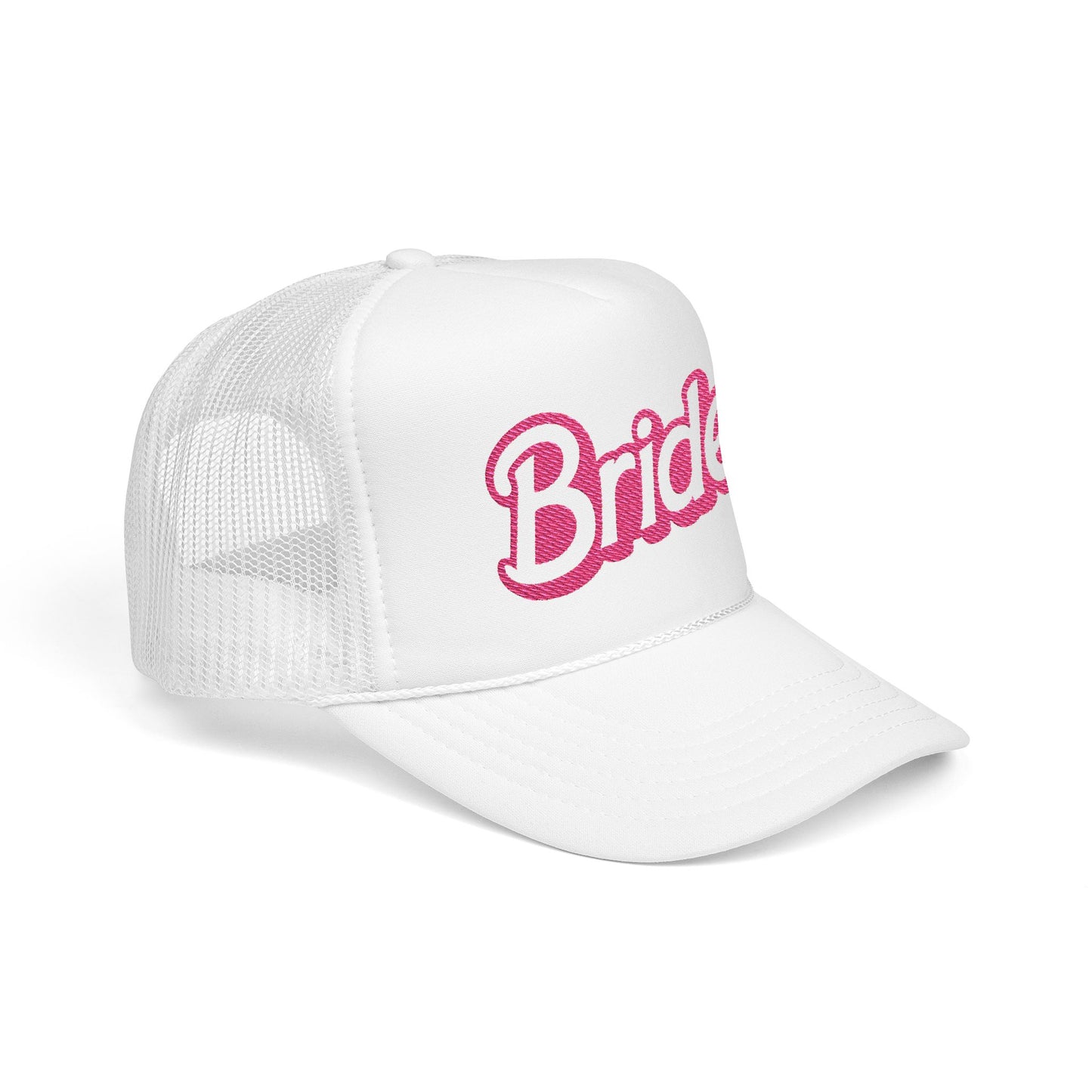 Pink Bride Embroidered Trucker Hat