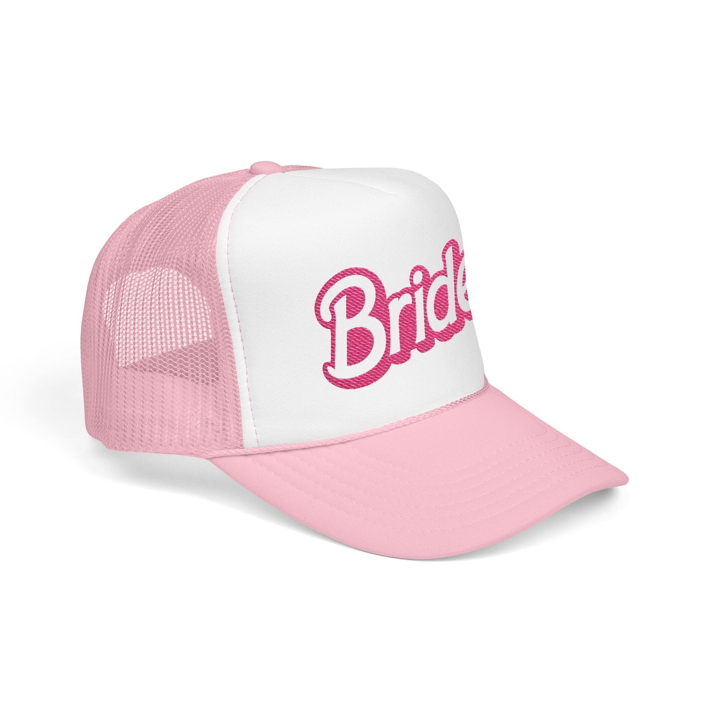 Pink Bride Embroidered Trucker Hat