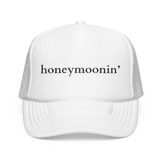 Honeymoonin' Embroidered Trucker Hat