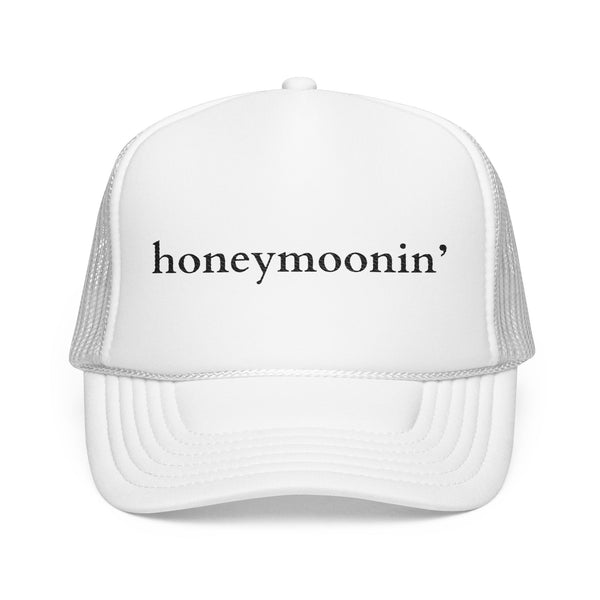 Honeymoonin' Embroidered Trucker Hat
