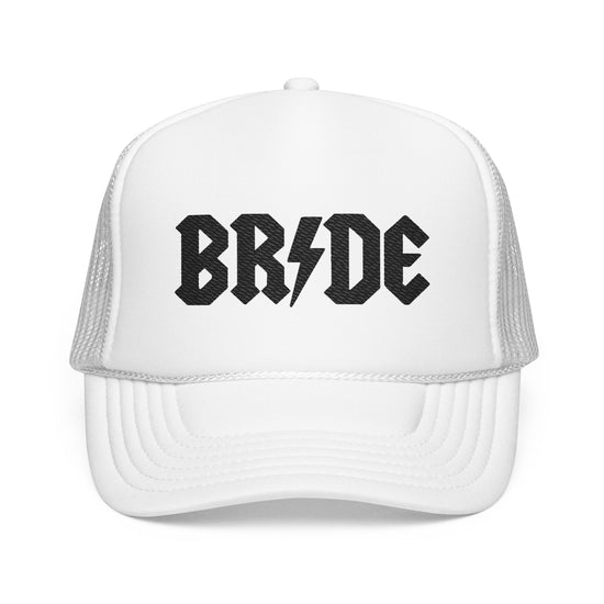 Electric Bride Embroidered Trucker Hat