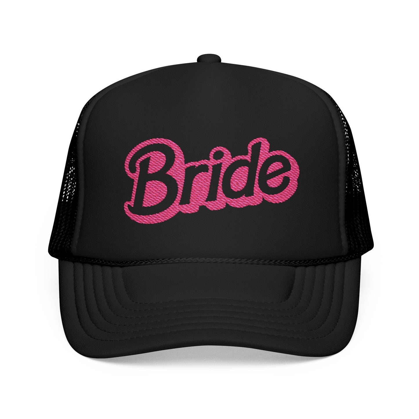 Pink Bride Embroidered Trucker Hat