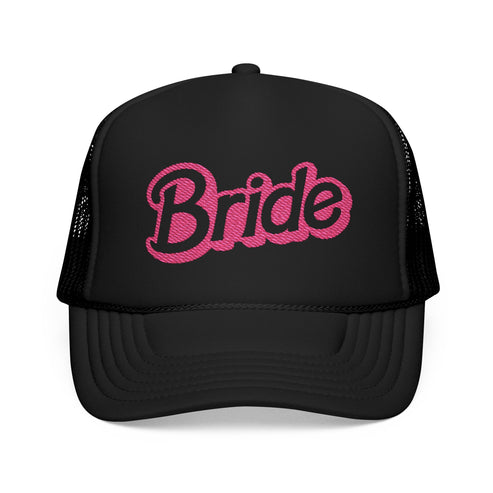 Pink Bride Embroidered Trucker Hat