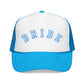 Something Blue Varsity Bride Embroidered Trucker Hat