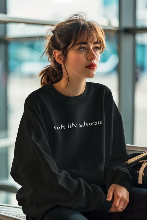 Soft Life Advocate Crewneck