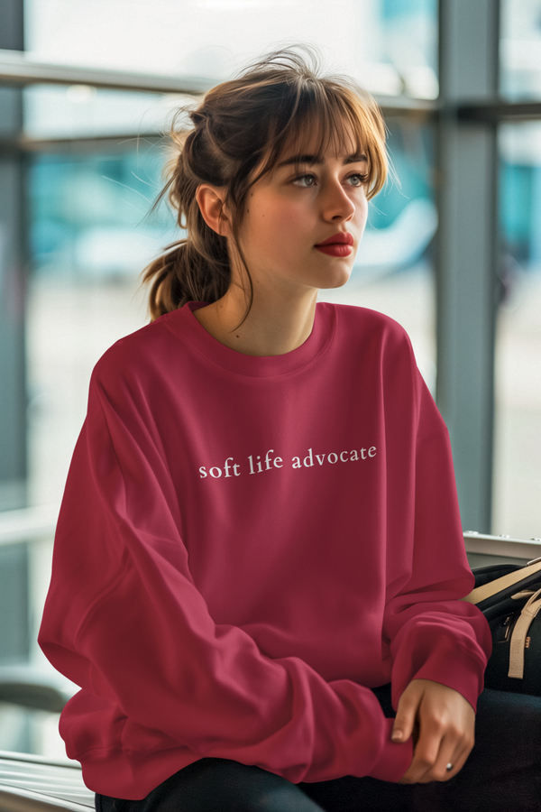 Soft Life Advocate Crewneck