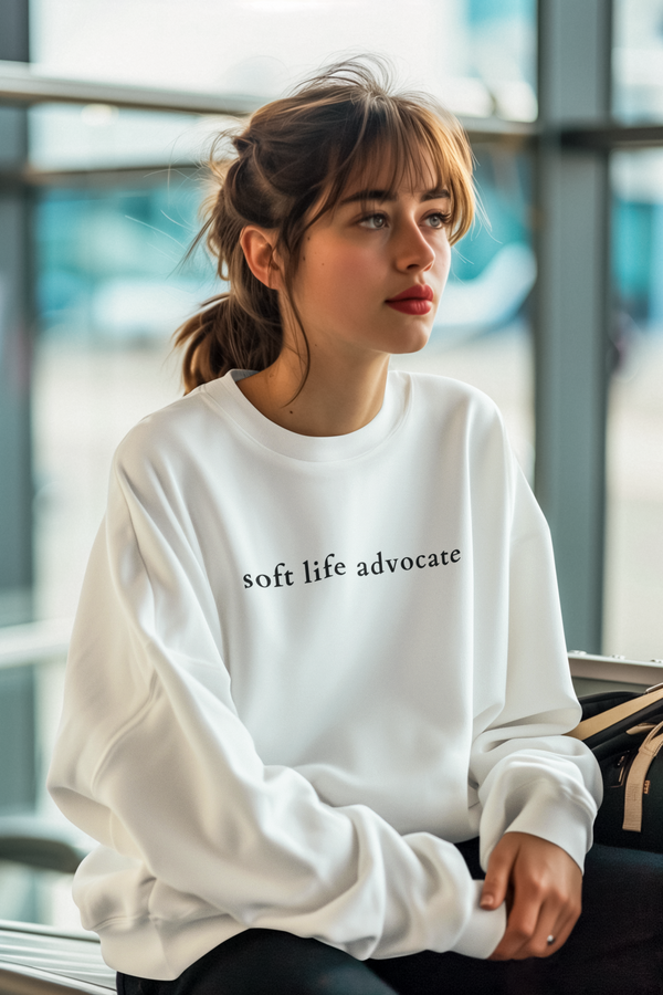 Soft Life Advocate Crewneck