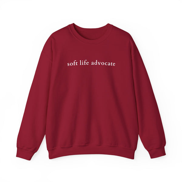 Soft Life Advocate Crewneck