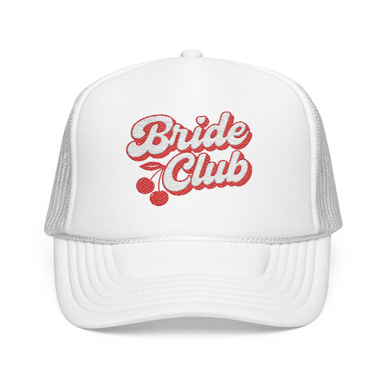 Bride Club Embroidered Trucker Hat