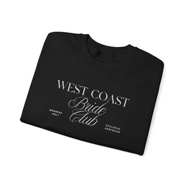 West Coast Bride Club Crewneck
