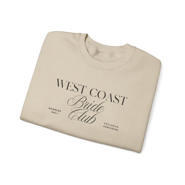 West Coast Bride Club Crewneck