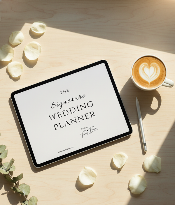 The Signature Wedding Planner – Digital & Printable Bridal Bundle